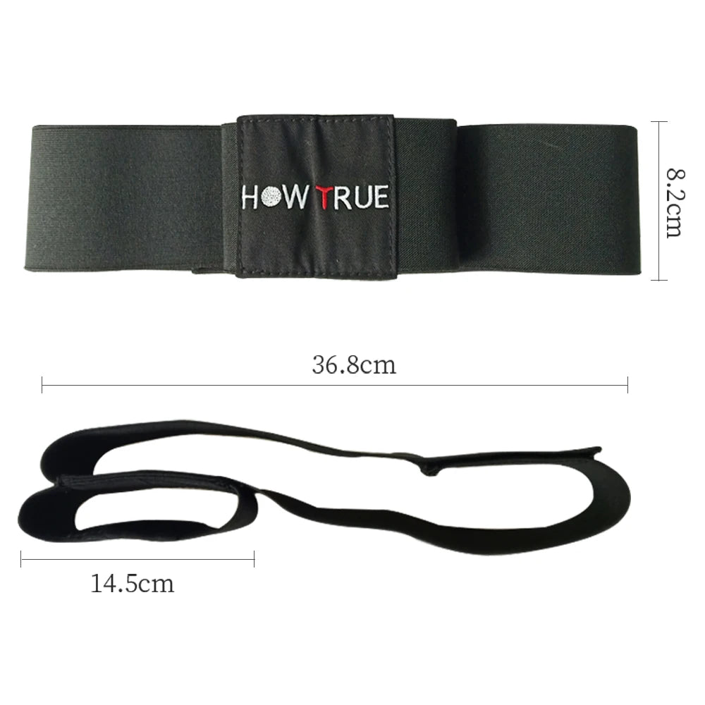 1Pcs Golf Swing Training Arm Band Golf Hand Posture Corrector Black