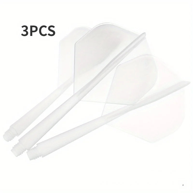 70% Transparent 2BA Darts with L-Shape Flight, Anti-Drop & Lightweight
