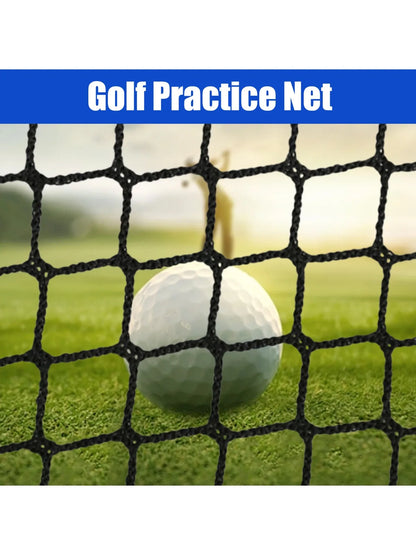 Golf Practice Net 33M Black Polyethylene Weaving Net -0.980.98in Mesh Hole Tear-Wear Resistant,Foldable for Golf Baseball Hockey