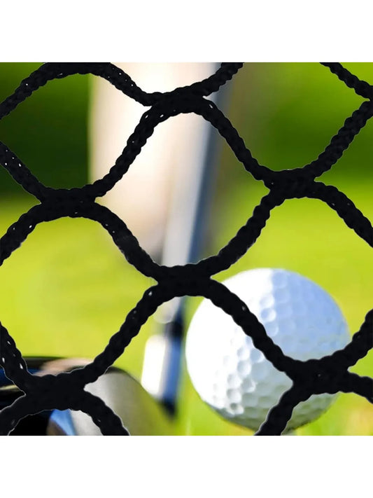 Golf Practice Net 33M Black Polyethylene Weaving Net -0.980.98in Mesh Hole Tear-Wear Resistant,Foldable for Golf Baseball Hockey