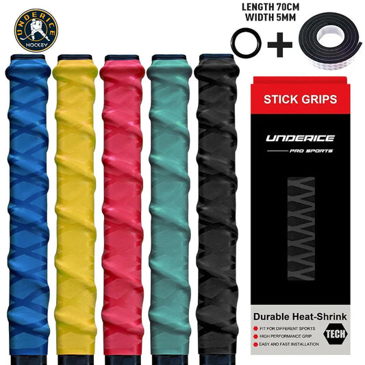 Heat Shrinkable Ice Hockey Grip Tape Non-Slip 5 Colour Ice Hockey Stick Grips For Racket Hockey Training Accessories