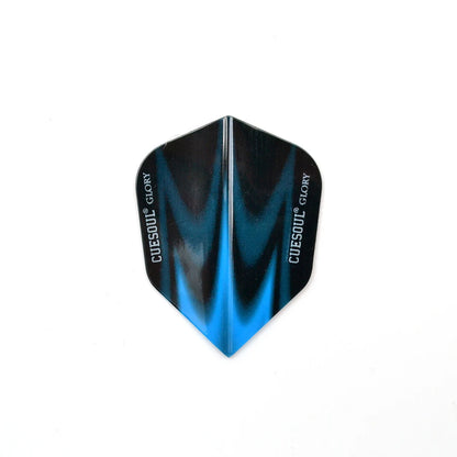 CUESOUL 12pcs 4 Sets Extra Thick Translucent Dart Flights Tails Wings Dardos Feather Leaves For Dartboard Games Accessories