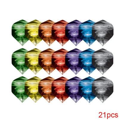 30Pcs/set Professional Darts Accessories Flights High Quality Dart Wing Plastic Waterproof Dart Flights Flechette