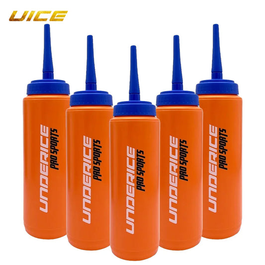 UICE Ice Hockey Water Bottle 5pcs Set Sports Water Bottle BPA Free Long Mouth/Bent Pipe/Short Mouth Hockey Accessories