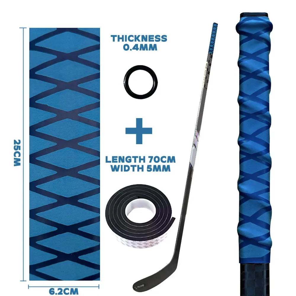Heat Shrinkable Ice Hockey Grip Tape Non-Slip 5 Colour Ice Hockey Stick Grips For Racket Hockey Training Accessories