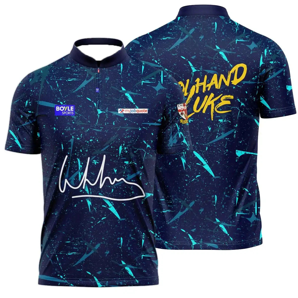 Men's Darts Polo Shirt Quick Dry Breathable Competition Dart Jersey Professional Match Sportswear Top Outdoor Game Uniform