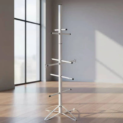 Hockey Gear Drying Rack Stable Base Hockey Equipment Drying Rack Vertical Gear Organizer Easy Assembly for Garage