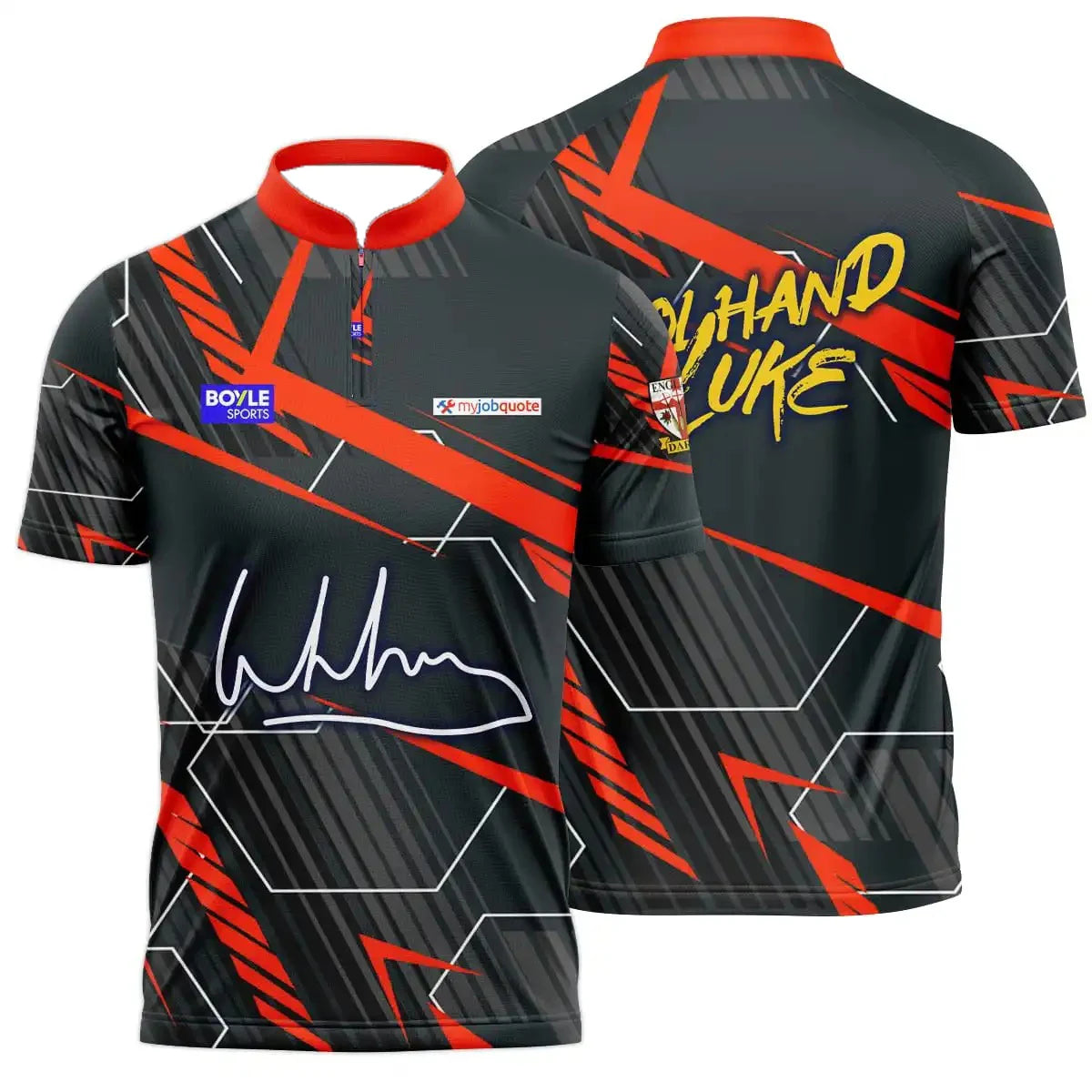 Men's Darts Polo Shirt Quick Dry Breathable Competition Dart Jersey Professional Match Sportswear Top Outdoor Game Uniform