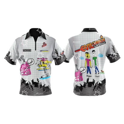 William Borland Shirt Darts Official Polo shirt Spring 3d Printing Dry Quickly Sports Men's T-Shirt Kid's Clothing Tee Y2k Woman