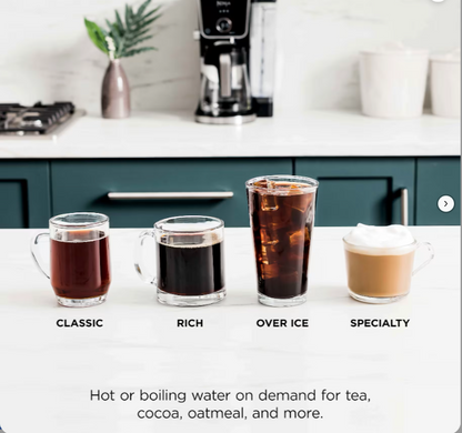 Ninja® DualBrew Pro Specialty Coffee System, Single-Serve, Pod, and 12-Cup Drip Coffee Maker