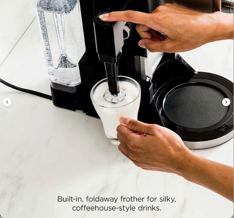 Ninja® DualBrew Pro Specialty Coffee System, Single-Serve, Pod, and 12-Cup Drip Coffee Maker